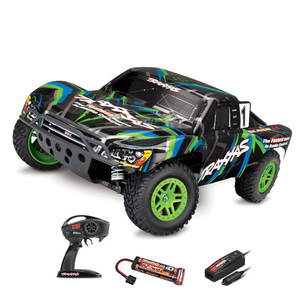 SLASH 4X4 BRUSHED AVEC ACCUS / CHARGEUR
