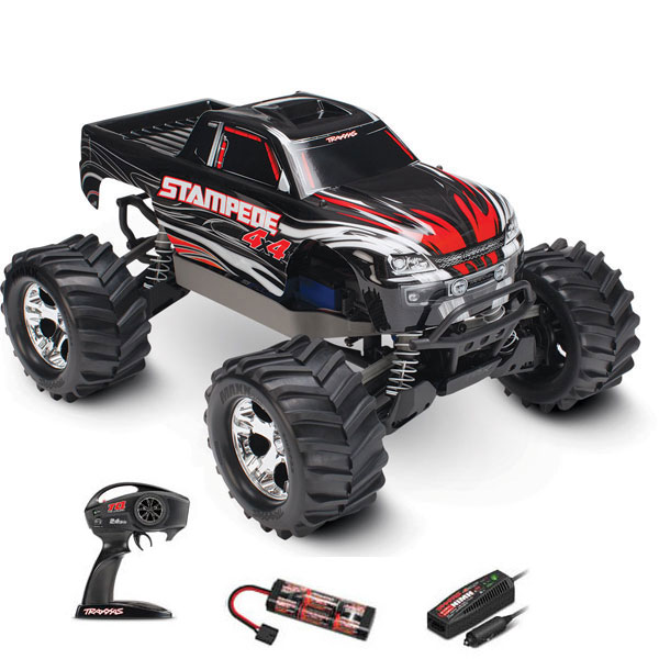 STAMPEDE 4x4 - 1/10 BRUSHED TQ 2.4GHZ - iD Noir (67054-1-BLK)