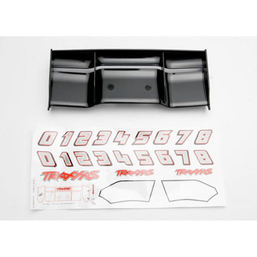 AILERON REVO NOIR 1/10 + AUTOCOLLANTS (5446)