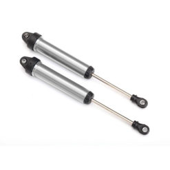 AMORTISSEURS ARRIERE GTR 160MM ALUMINIUM ARGENT NON FILETES (2) (8461)
