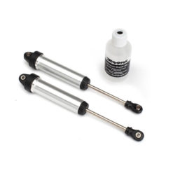 AMORTISSEURS AVANT GTR 134MM ALUMINIUM ARGENT NON FILETES (2) (8451)