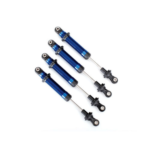 AMORTISSEURS GTS ALU BLEUS X4 - SANS RESSORT - UTILISE AVEC 8140 (8160X)
