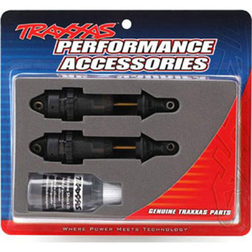 AMORTISSEURS LONG GTR A ANODISATION DURE SANS RESSORTS (7461X)