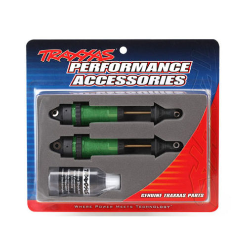 AMORTISSEURS XX LONG GTR ALU ANODISES VERT (2) (7462G)