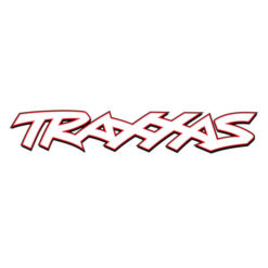 AUTOCOLLANT TRAXXAS VINYL BLANC 8'' - 20CM (61661)
