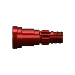 AXE DE ROUE ALUMINIUM ANODISEES ROUGE (7768R)