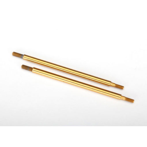 AXES D'AMORTISSEURS ARRIERE 74MM TITANE (2) (8463T)