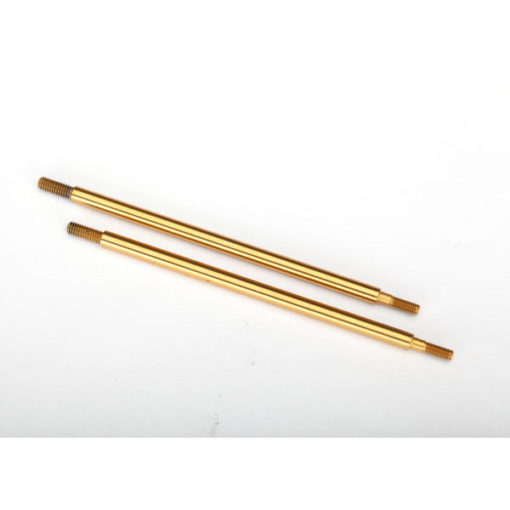 AXES D'AMORTISSEURS ARRIERE 81MM TITANE (2) (8464T)