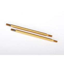 AXES D'AMORTISSEURS AVANT 69MM TITANE (2) (8454T)