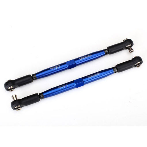 BIELLETTES ALU 7075-T6 ANODISEES BLEU 157MM (2) (7748X)