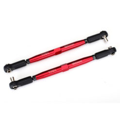 BIELLETTES ALU 7075-T6 ANODISEES ROUGE 157MM (2) (7748R)