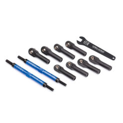BIELLETTES ALU ANODISEES BLEU AVANT / ARRIERE 144MM (2) (8638X)