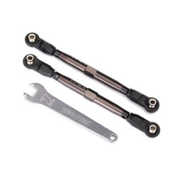 BIELLETTES AVANT ANODISEES NOIRES TITANIUM (2) (8547A)