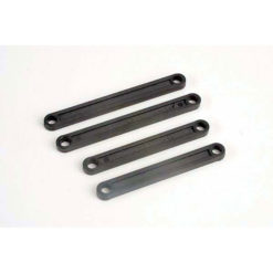 BIELLETTES DE CARROSSAGE NOIRES NON-REGLABLES BANDIT (4) (2441)