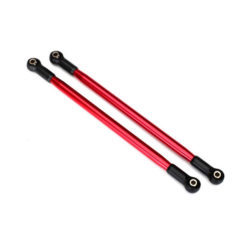 BIELLETTES DE SUSPENSION ALU ARRIERE ANODISEES ROUGES (2) (8542R)