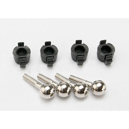 BILLES DE ROTULES (4) + BAGUES PLASTIQUES (4) (7033)