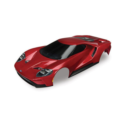 CARROSSERIE FORD GT ROUGE PEINTE ET DECOREE (8311R)