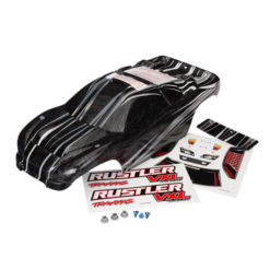 CARROSSERIE RUSTLER PROGRAPHIX SEMI-DECOREE + AUTOCOLLANTS (3719)