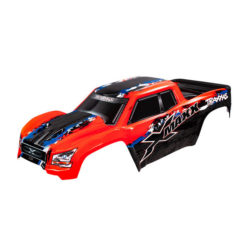 CARROSSERIE X-MAXX ROUGE PEINTE ET DECOREE (7811R)