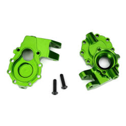 CARTER D'ENTRAINEMENT ALU ANODISE VERT AVANT GAUCHE / DROIT (8252G)