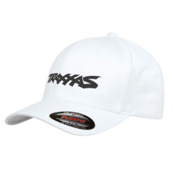 CASQUETTE VISIERE BOMBEE BLANCHE - LXL