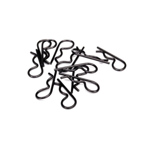 CLIPS DE CARROSSERIE NOIR (12) LONG. 26MM (3934A)
