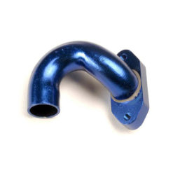 COUDE D'ECHAPPEMENT ANODISE BLEU (4940)