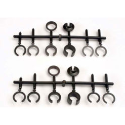 COUPELLES D'AMORTISSEURS + MOLETTE ET PISTON (2) (2668)