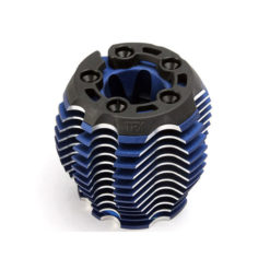 CULASSE POWER TUNE ALU ANODISEE BLEU + SUPPORT PLASTIQUE 3.3 (5238R)