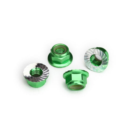 ECROUS 5MM ALUMINIUM ANODISE VERT