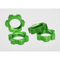 ECROUS DE ROUES ALU 17MM ANODISES VERT (4) (5353A)