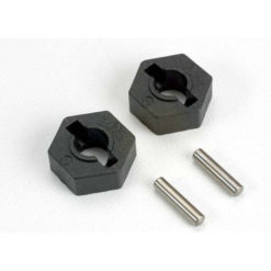HEXAGONES DE ROUES 14MM + GOUPILLES (2) (4954)