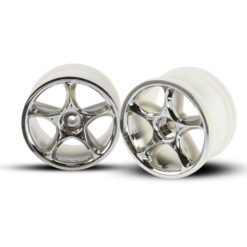 JANTES ARRIERE TRACER 2.2 CHROMEES POUR BANDIT (2) (2472)