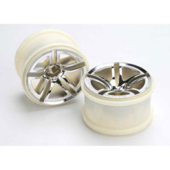 JANTES TWIN-SPOKE 2.8 CHROMEES (ARR THERMIQUE / AV ELECTRIQUE) (2) (5572)
