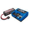 PACK CHARGEUR LIVE 2971G +LIPO 4S 5000MAH 2889X PRISE TRAXXAS (2996G)