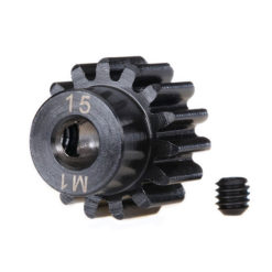 PIGNON MOTEUR 15 DTS RENFORCE - 1.0 METRIC PITCH - 5 MM (6487R)