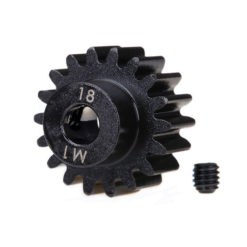 PIGNON MOTEUR 18 DTS RENFORCE - 1.0 METRIC PITCH - 5 MM (6491R)