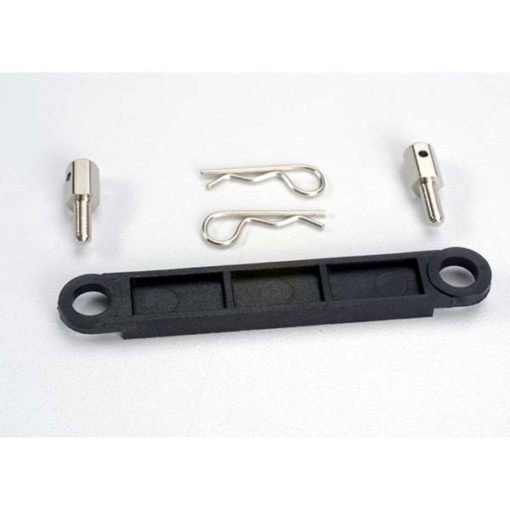PLAQUE DE FIXATION DE BATTERIE NOIRE (3727)