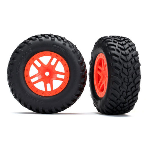 PNEUS + JANTES SCT ORANGE (2) (4WD F / R