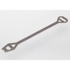 RENFORT DE CHASSIS 6061-T6 ALU ANODISE TITANE XO-1 (6421)