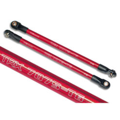 RENFORTS DE CHASSIS ALU ANODISES ROUGE (2) (5319X)