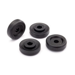 RONDELLES DE ROUES NOIRES (X4) (8957)