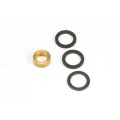 RONDELLES NOIRES ACIER 7X10X1.0 / 7X10X0.5 REVO (5426)