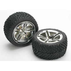 ROUES ARRIERE MONTEES COLLEES VICTORY POUR NITRO (2) (5573)