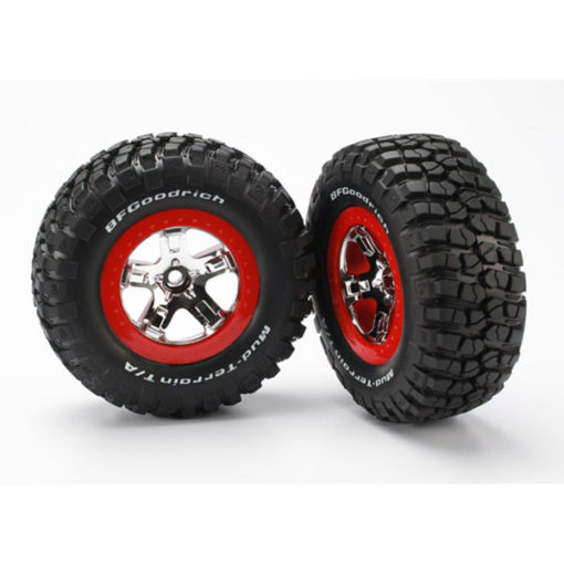 ROUES AVANT MONTEES COLLEES BF GOODRICH POUR 4X2 (2) (5869)