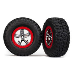ROUES AVANT MONTEES COLLEES BF GOODRICH POUR 4X4 (2) (5867)