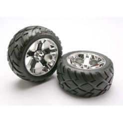 ROUES MONTEES COLLEES ANACONDA ARR POUR NITRO / AV ELECTRIQUE(2) (5576R)
