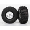 ROUES MONTEES COLLEES KUMHO POUR 4X4 AV / ARR - 4X2 ARRIERE (2) (5880)
