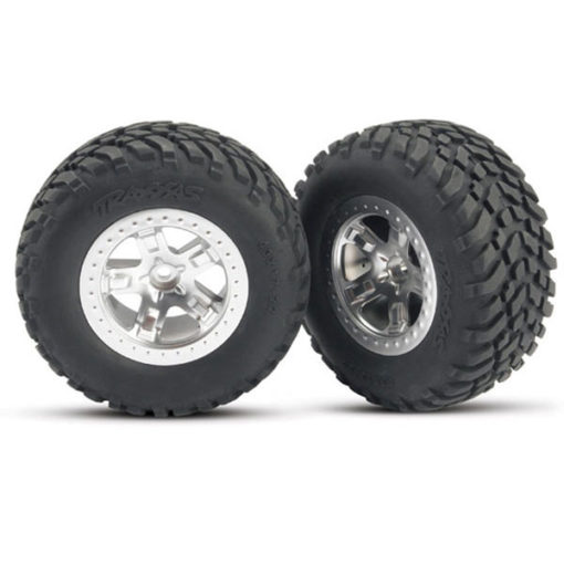 ROUES MONTEES COLLEES SCT POUR 4X4 AV / ARR-4X2 ARRIERE (2) (5873)