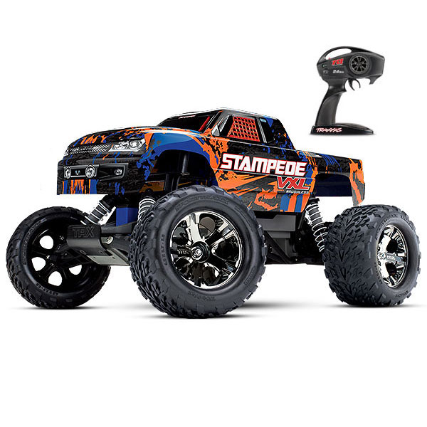 STAMPEDE 4X2 BRUSHLESS Orange (36076-4-ORNG)